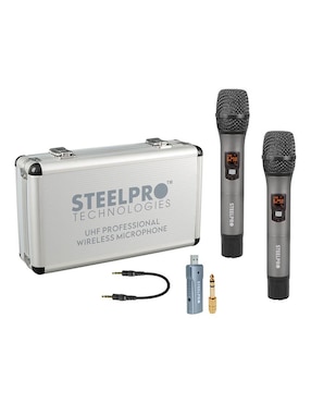 Micrófono Profesional Inalámbrico Steelpro U2015MC