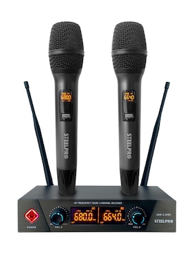 Micrófono Profesional Inalámbrico Steelpro UHF-5.2PRO