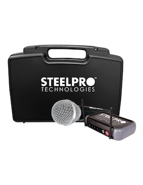 Micrófono Profesional Inalámbrico Steelpro UHF-607