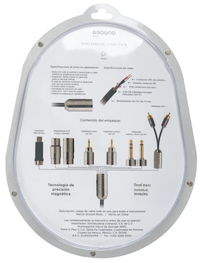 Cables para instrumentos musicales Ground Music