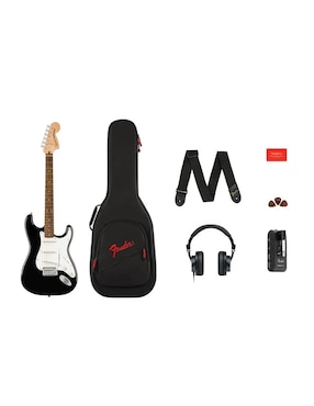 Guitarra eléctrica Fender G electrica pack mustang micro amp