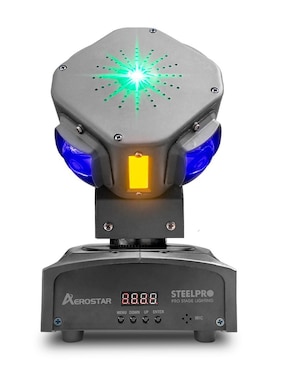 Cañón de luz LED Steelpro Aerostar