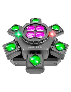 Cañón de luz LED Steelpro Airtreak