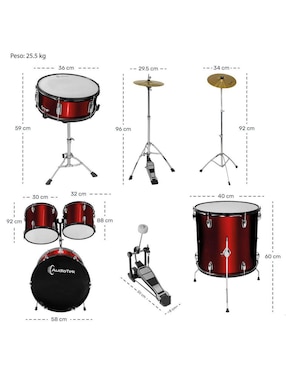 Kit de batería Audiotek