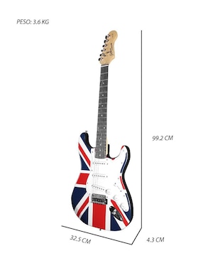 Kit guitarra eléctrica Steelpro 022-SK