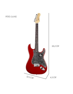 Guitarra eléctrica Steelpro 019-SK