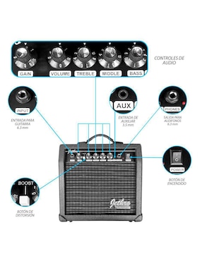Guitarra eléctrica Steelpro 019-SK