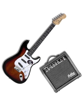Kit guitarra eléctrica Steelpro 021-sk