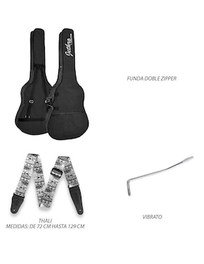 Kit guitarra eléctrica Steelpro 026-sk