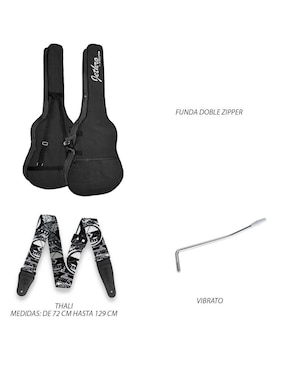Kit guitarra eléctrica Steelpro 028-SK