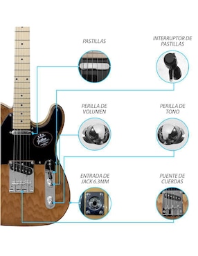 Guitarra eléctrica Steelpro 033-SK