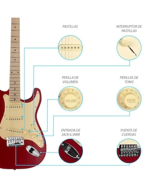 Guitarra eléctrica Steelpro 046-SK