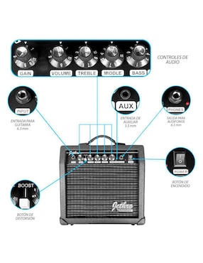 Guitarra eléctrica Steelpro 047-SK