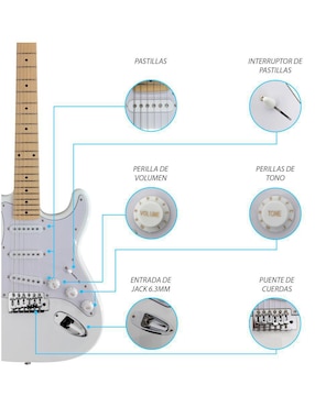 Guitarra eléctrica Steelpro 049-SK