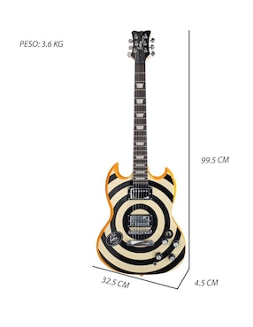 Guitarra eléctrica Steelpro 057-SK