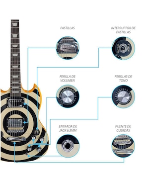 Guitarra eléctrica Steelpro 057-SK