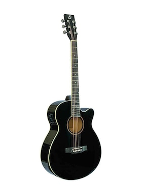 Guitarra electroacústica Bamboo GA-40-BK-Q-AR