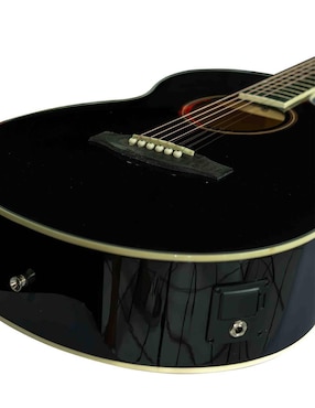 Guitarra electroacústica Bamboo GA-40-BK-Q-AR