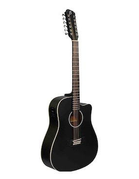 Guitarra electroacústica Bamboo GA-4012-MAHOGANY-BK-Q