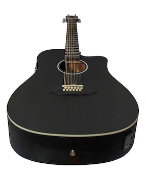 Guitarra electroacústica Bamboo GA-4012-MAHOGANY-BK-Q