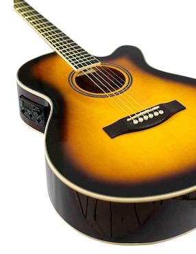 Guitarra electroacústica Bamboo GA-40-SB-Q-AR