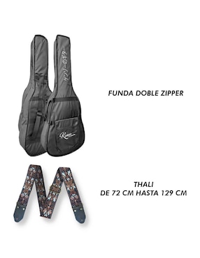 Guitarra electroacústica Steelpro KZ-NS-6