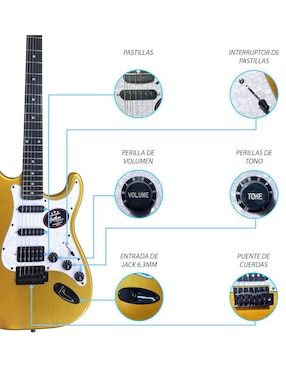Guitarra eléctrica Steelpro 061-SK