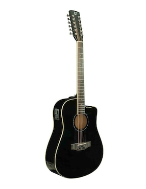 Guitarra electroacústica Bamboo ga-4012-bk-q-ar