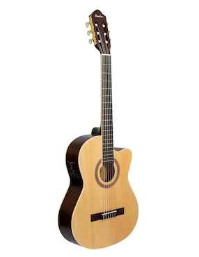 Guitarra acústica clásica Bamboo gc-39-nat-q-ar