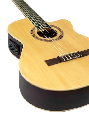 Guitarra acústica clásica Bamboo gc-39-nat-q-ar