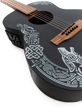 Guitarra electroacústica Bamboo ga-38-nordicwolf-q