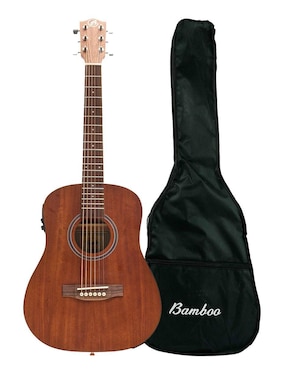 Guitarra electroacústica Bamboo ga-baby-mahogany-q