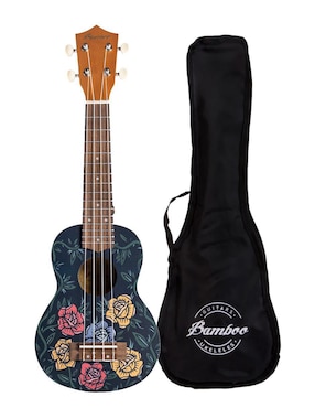 Ukelele Soprano Bamboo u-21-aurora de linden