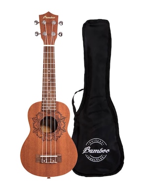 Ukelele Soprano Bamboo u-21-kailua de sapele