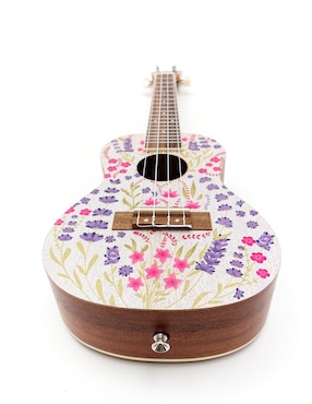 Ukelele concierto Bamboo u-23-lavander-s de sapele