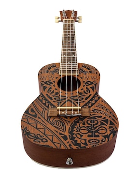 Ukelele concierto Bamboo u-23-tribal de sapele