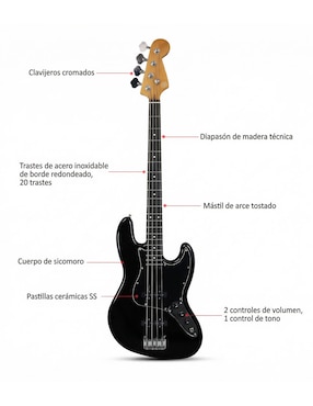 Bajo eléctrico Ground Music