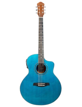 Guitarra electroacústica La Sevillana Dreadnought 321 Mar Azul