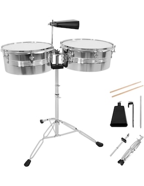 Timbales Audiotek MKZ-TIMBAL14PLA