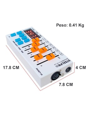 Controlador dmx Steelpro Pocket-54