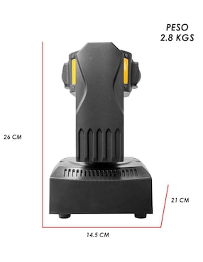 Cabeza móvil de luz Steelpro