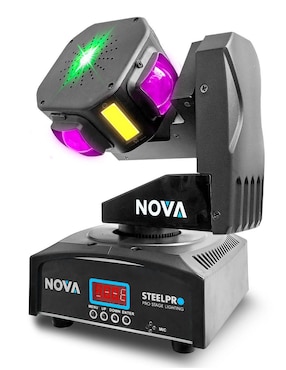 Cabeza móvil de luz Steelpro
