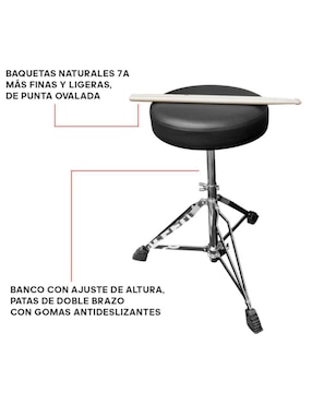 Kit de batería Steelpro Nitro 9.1
