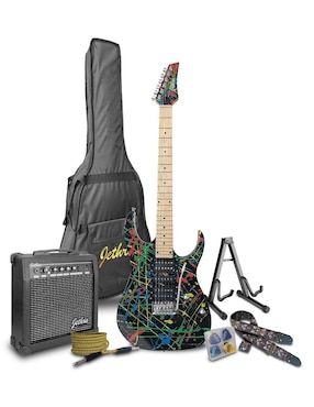 Kit guitarra eléctrica Steelpro 080-SK