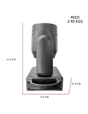 Cabeza móvil de luz Steelpro
