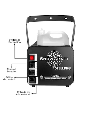 Máquina de humo Steelpro Snowcraft