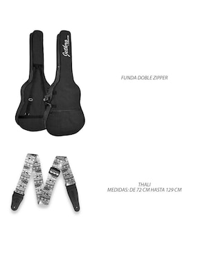 Set guitarra eléctrica steelpro 056-SK