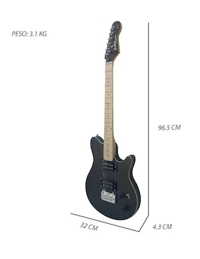 Kit guitarra eléctrica Steelpro 062-SK