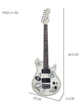 Kit guitarra eléctrica Steelpro 067-SK