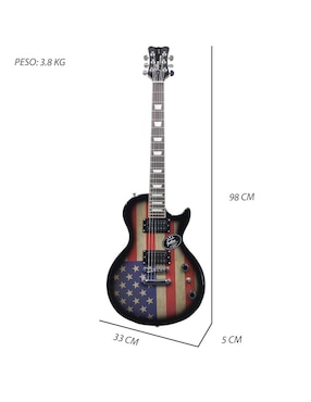 Kit guitarra eléctrica Steelpro 069-SK